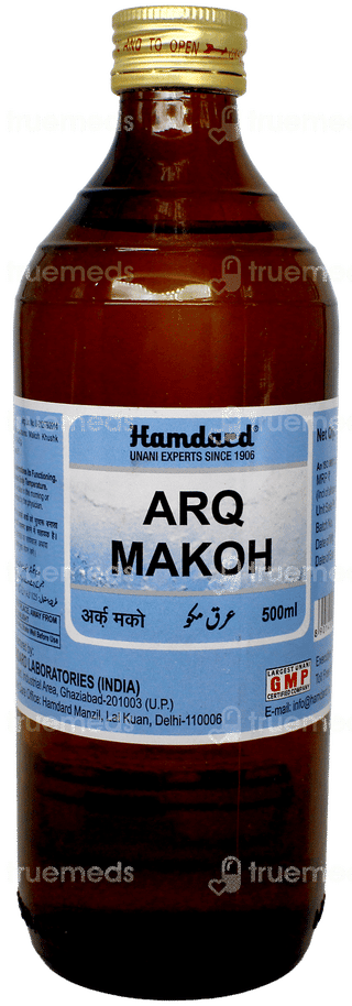 Hamdard Arq Makoh 500Ml
